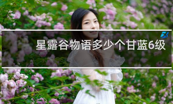 星露谷物语多少个甘蓝6级