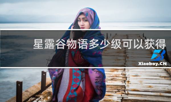 星露谷物语多少级可以获得
