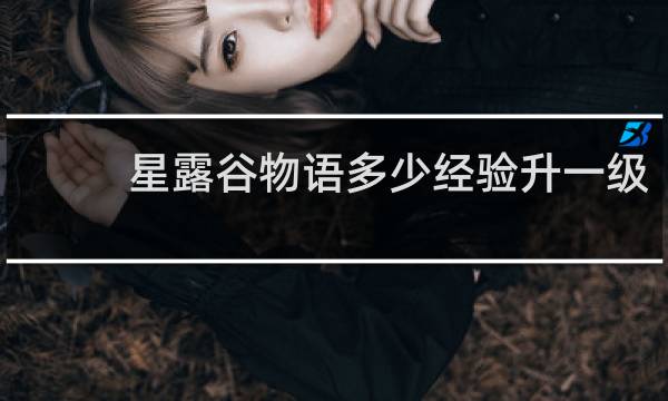 星露谷物语多少经验升一级