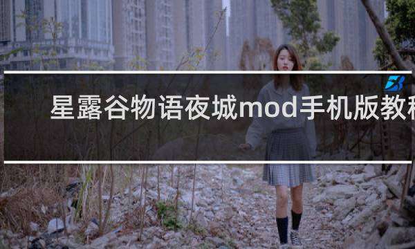 星露谷物语夜城mod手机版教程