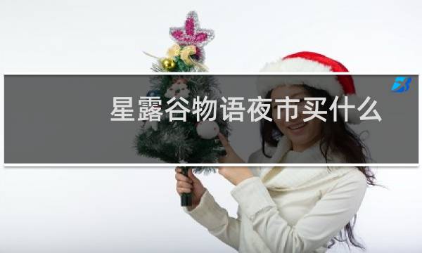 星露谷物语夜市买什么