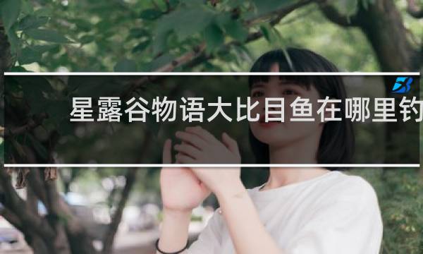 星露谷物语大比目鱼在哪里钓