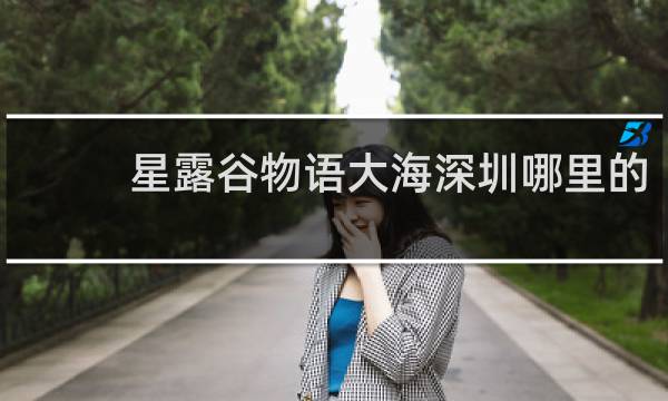 星露谷物语大海深圳哪里的