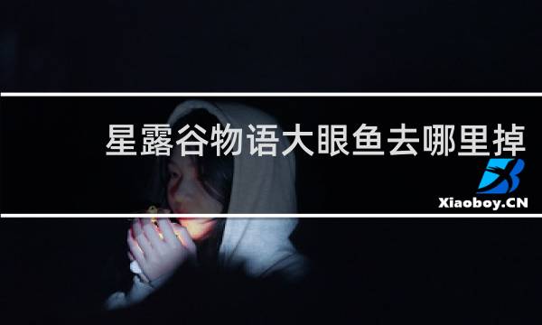 星露谷物语大眼鱼去哪里掉