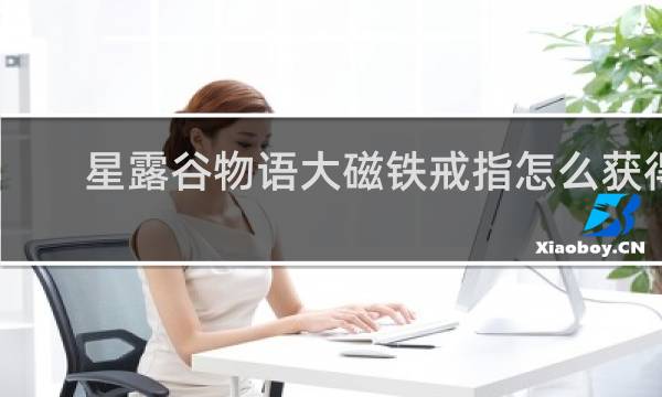 星露谷物语大磁铁戒指怎么获得