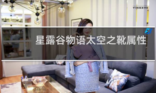星露谷物语太空之靴属性