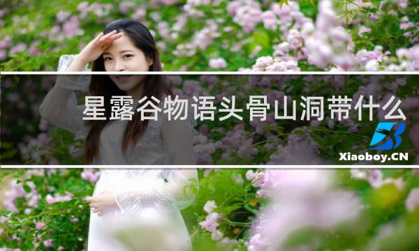 星露谷物语头骨山洞带什么