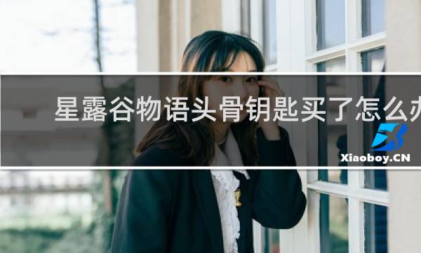 星露谷物语头骨钥匙买了怎么办