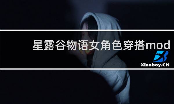 星露谷物语女角色穿搭mod
