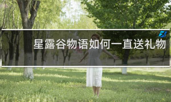 星露谷物语如何一直送礼物