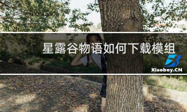 星露谷物语如何下载模组
