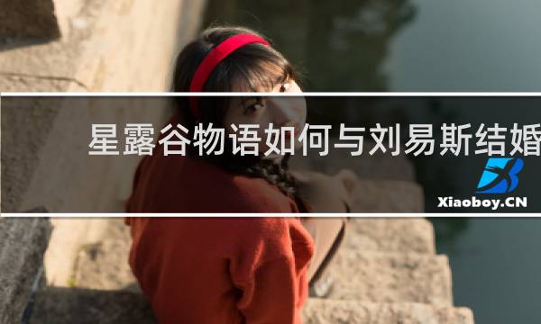 星露谷物语如何与刘易斯结婚