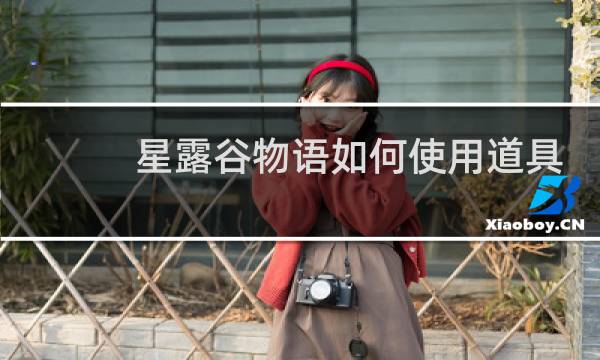 星露谷物语如何使用道具