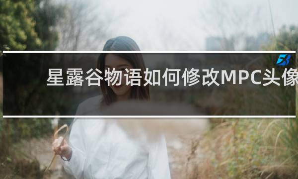 星露谷物语如何修改MPC头像