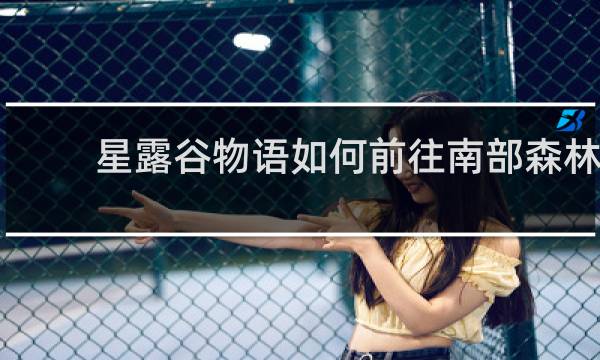 星露谷物语如何前往南部森林