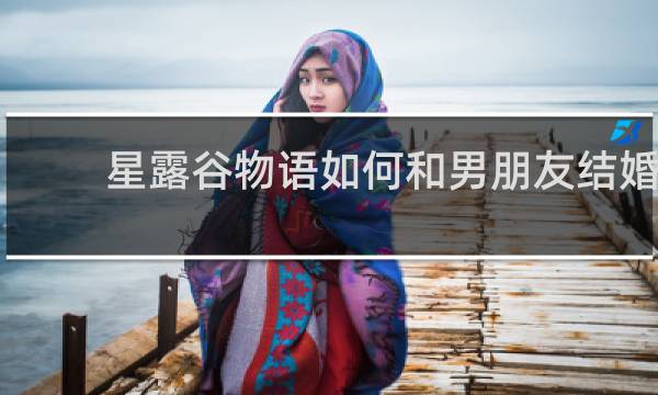 星露谷物语如何和男朋友结婚