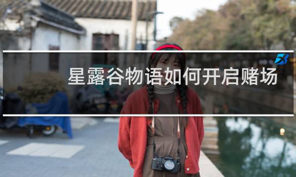 星露谷物语如何开启赌场