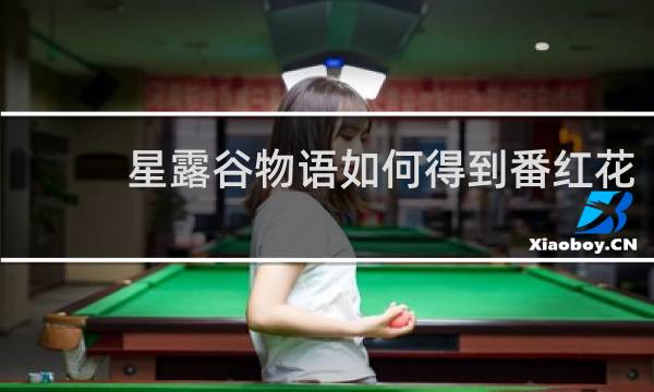 星露谷物语如何得到番红花