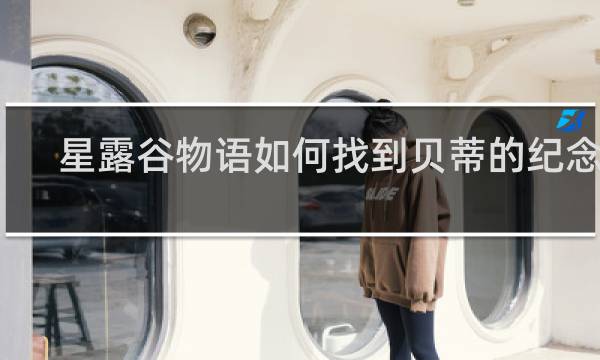 星露谷物语如何找到贝蒂的纪念品