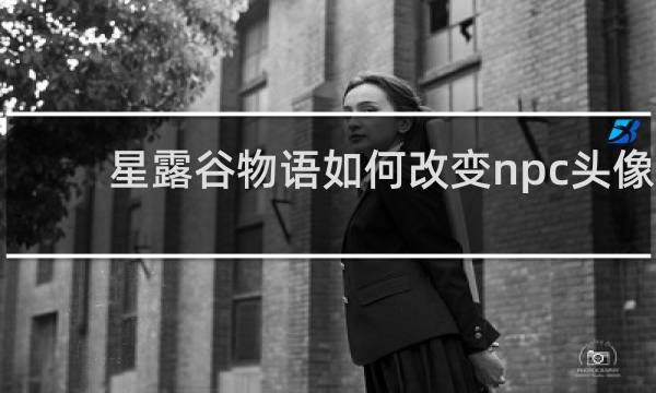 星露谷物语如何改变npc头像