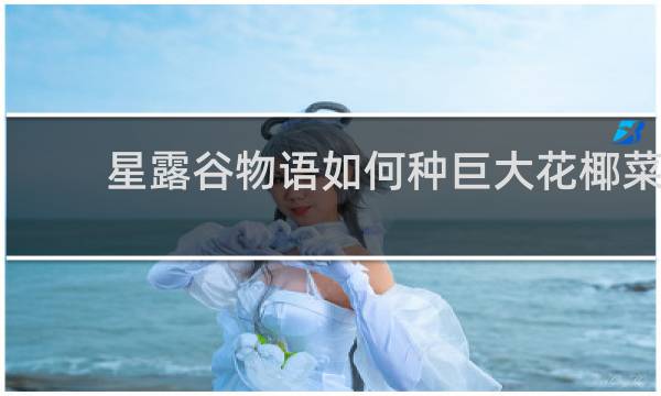 星露谷物语如何种巨大花椰菜