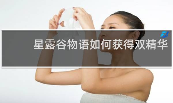 星露谷物语如何获得双精华