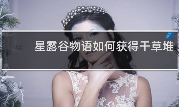 星露谷物语如何获得干草堆