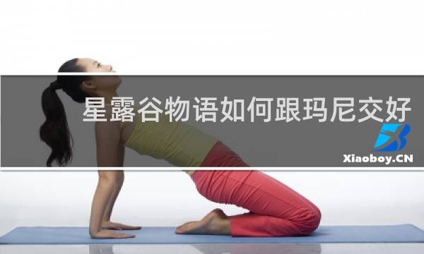 星露谷物语如何跟玛尼交好