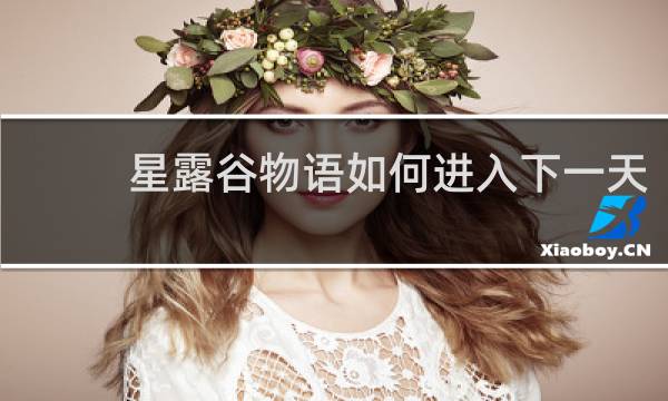 星露谷物语如何进入下一天