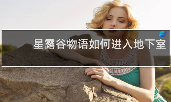 星露谷物语如何进入地下室