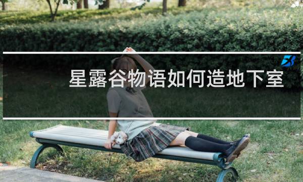 星露谷物语如何造地下室