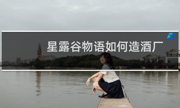 星露谷物语如何造酒厂