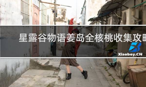 星露谷物语姜岛全核桃收集攻略