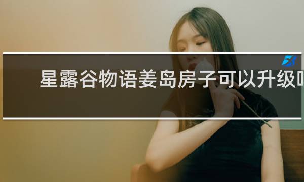 星露谷物语姜岛房子可以升级吗
