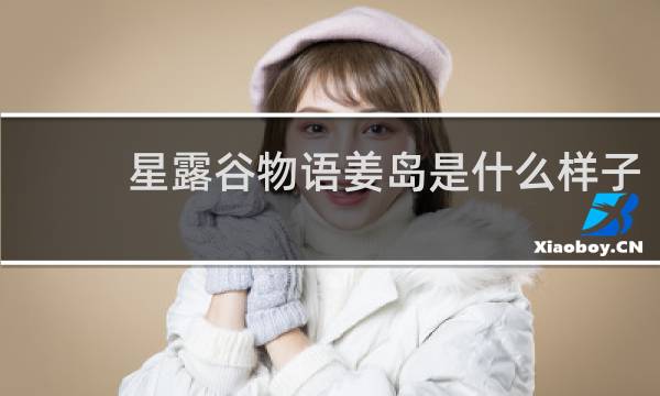 星露谷物语姜岛是什么样子