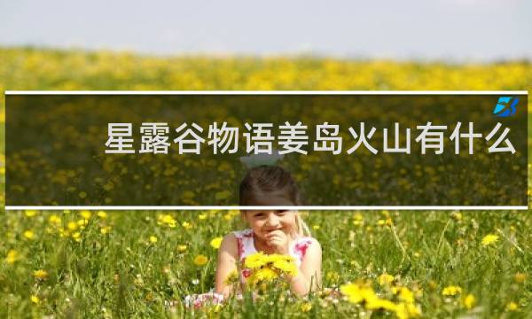 星露谷物语姜岛火山有什么
