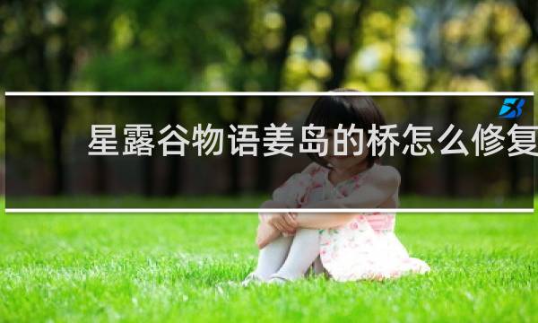星露谷物语姜岛的桥怎么修复