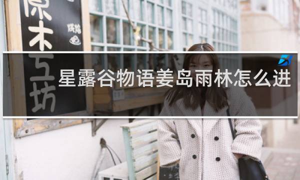 星露谷物语姜岛雨林怎么进