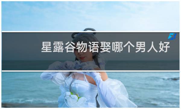 星露谷物语娶哪个男人好