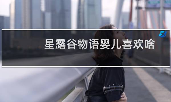 星露谷物语婴儿喜欢啥