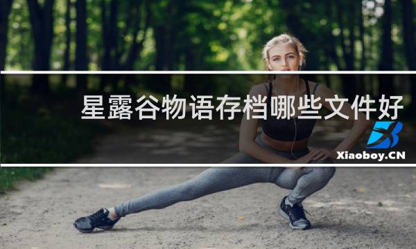 星露谷物语存档哪些文件好