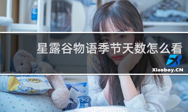 星露谷物语季节天数怎么看