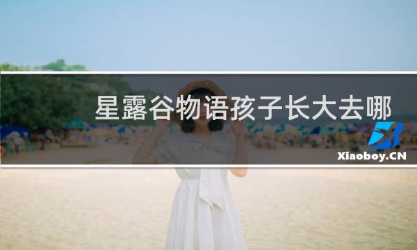 星露谷物语孩子长大去哪