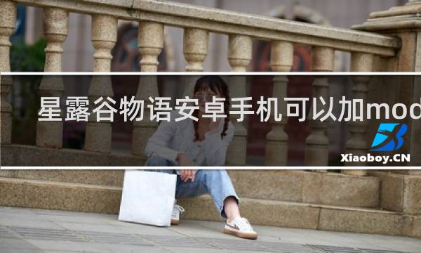 星露谷物语安卓手机可以加mod吗