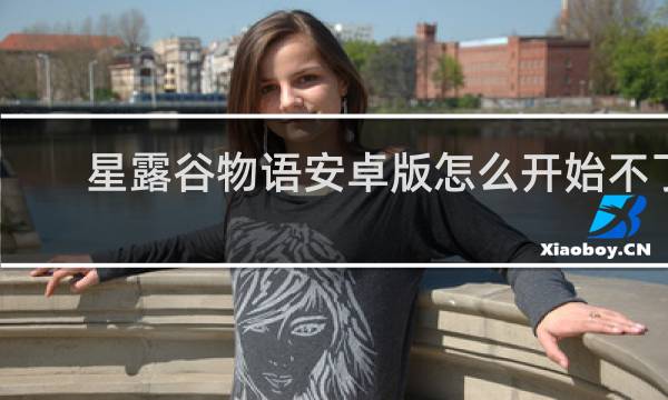 星露谷物语安卓版怎么开始不了