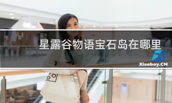 星露谷物语宝石岛在哪里