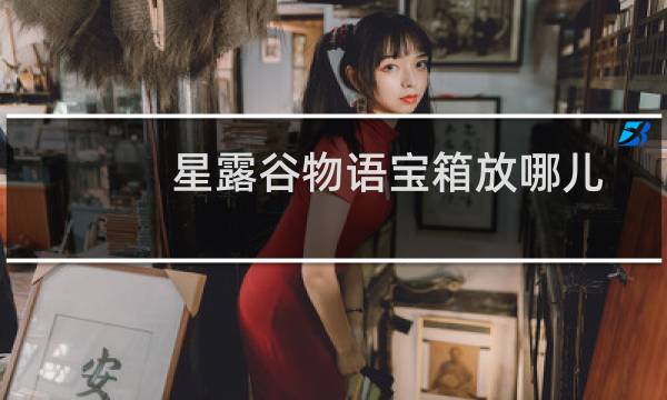 星露谷物语宝箱放哪儿
