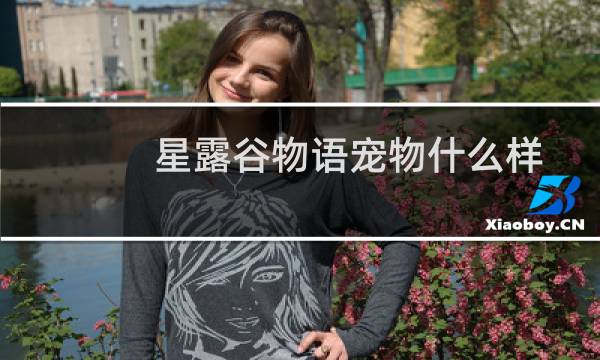 星露谷物语宠物什么样