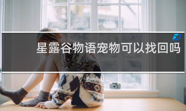 星露谷物语宠物可以找回吗