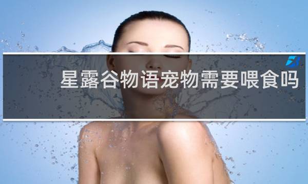星露谷物语宠物需要喂食吗